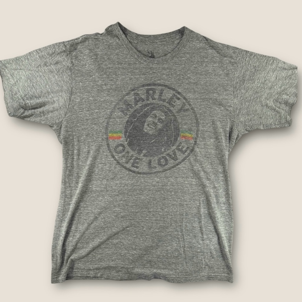 Zion Rootswear Gray Marley One Love‎ Tee